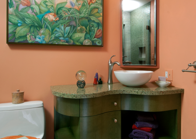 MC2 Design - Color Design: Color Design for Glen Ellen bathroom