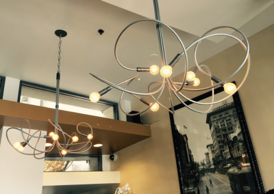 MC2 Design - Commercial Design: Light sculpture chandeliers