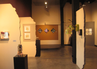 MC2 Design Exhibition Design: Little X Little C 14 contemporary arts gallery - small works exhibit
