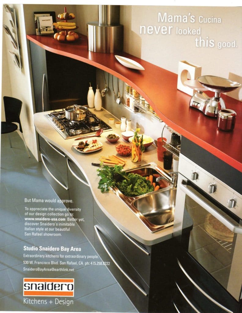 Cover of Sebastopol Living Magazine featuring Kitchen 